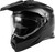 Youth At 21y Adventure Helmet Matte Black Yl