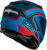 Ff 98 Aftershock Helmet Matte Blue/Red Xl F19841007-DOT Ff 98 Aftershock Helmet Matte Blue/Red Xl F19841007-DOT