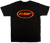 Factory Classic Don 2 Tee Black/Orange Lg