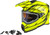 At 21s Epic Snow Helmet W/Elec Shield Matte Hi Vis/Black Sm
