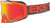 Outrigger Goggle Clear/ Flo Orange/Smoke