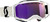 Prospect Snwcrss Goggle Wht/Blk Enhncr Purple Chrome