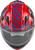 Youth Gm 49y Beasts Snow Helmet Red/Blue/Grey Yl