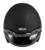 Of 2 Open Face Helmet Matte Black Md