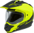 Gm 11 Dual Sport Scud Helmet Matte Hi Vis/Black 2x