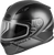 Ff 49s Full Face Hail Snow Helmet Matte Black/Grey Md