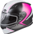 Youth Gm 49y Hail Snow Helmet Matte Black/Pink/White Yl