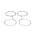 ProX 02-22 YZ85 Piston Ring Set (47.50mm)