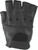Kuryakyn Leather By River Road Hollister Shorty Gloves Black - Medium