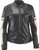 Kuryakyn Leather By River Road Dame Vintage Leather Jacket Black Womens - Large