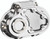 Performance Machine  Vision Clutch Cover W/Bezel - Chrome Performance Machine  Vision Clutch Cover W/Bezel - Chrome