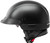 Hh 75 Half Helmet Matte Black Xs