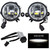 Led Fog Light Kit Chrome Clear Lens Hon
