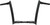 12" OEM Monkey Bars Black `86 13 Fltr, 95 23 Flhr
