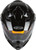 At 21s Snow Helmet W/Electric Shield Black Xl