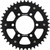 Rear Stealth Sprocket Alu/Stl 41t 525 Blk Kaw