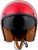 Bellfast Open Face Helmet Candy Red Sm