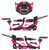 Pol Rzr4 Complete Graphic Kit Pink/Black