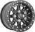 Desert Rat Wheel Black 14x8 4/156 4+4