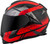 Exo T510 Full Face Helmet Fury Black/Red Xl Exo T510 Full Face Helmet Fury Black/Red Xl