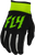 Youth F 16 Gloves Black/Neon Green Yl