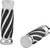 Grips W/Twist Rubber Chrome Cable