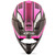 Mx 46 Off Road Uncle Helmet Matte Black/Pink Xl
