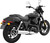 Liberty Slip On 4" Chrome W/Black Tip Street Liberty Slip On 4" Chrome W/Black Tip Street
