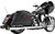 American Outlaw Duals Chrome W/Black Tip Flt American Outlaw Duals Chrome W/Black Tip Flt