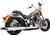 Racing True Dual 4" Chrome W/Chrome Tip Softail Racing True Dual 4" Chrome W/Chrome Tip Softail