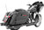 Racing Duals Black W/Black Tip Flt Racing Duals Black W/Black Tip Flt