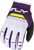 Kinetic Reload Gloves Deep Purple/White/Hi Vis Sm