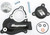 Waterpump Cover & Impeller Kit Black WPK-17AB