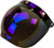 Bubble Shield 3 Snap Flip Up Blue Iridium Universal