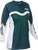 Women's F 16 Jersey Teal/White/Gold Lg