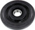 Idler Wheel Black 5.31"X25mm