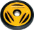 Idler Wheel Yellow 6.50"X25mm