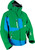 Peak 2 Jacket Green/Blue Lg