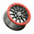 Alpha Bdlk 15x7 5/4.5 (+25mm) Gunmetal/Red Alpha Bdlk 15x7 5/4.5 (+25mm) Gunmetal/Red
