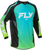 F 16 Jersey Aqua/Black/White Lg