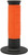 X.9 Half Waffle Grips Orange/Black MXW15