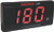 Super Slim Temperature Gauge Red Display