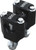 Bar Clamps Rubber Mounted 7/8" Blk Bar Clamps Rubber Mounted 7/8" Blk