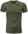 Harddrive Emblem Tee Olive Green/Black Lg