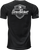 Harddrive Shield Tee Black/White 3x