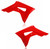 Radiator Scoop Red