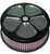 Round Air Cleaner Hp 5 Spoke Black 5 7/8"