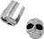 Valve Stem Caps Metal Stem Chrome Skull Pr