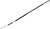 Black Vinyl Foot Brake Cable 02-0082 Black Vinyl Foot Brake Cable 02-0082