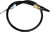 Black Vinyl Tachometer Cable 03-0126